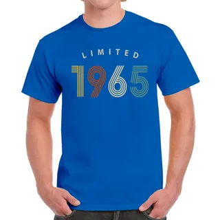 Limited Unique 1965 Birthday T-Shirt For Men Women – Royal