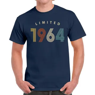 Limited Unique 1964 Birthday T-Shirt For Men Women – Navy