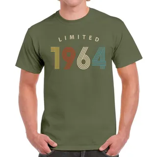 Limited Unique 1964 Birthday T-Shirt For Men Women – Military Green