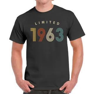 Limited Unique 1963 Birthday T-Shirt For Men Women – Dark Heather