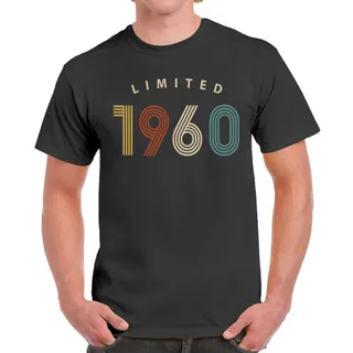 Limited Unique 1960 Birthday T-Shirt For Men Women – Dark Heather