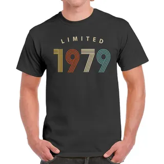 Limited Unique 1979 Birthday T-Shirt For Men Women – Dark Heather