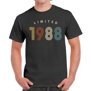 Limited Unique 1988 Birthday T-Shirt For Men Women – Dark Heather