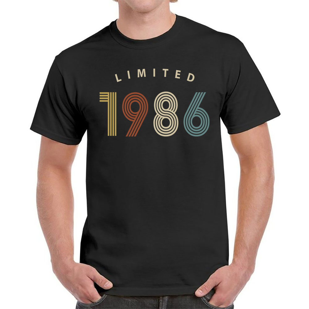 Limited Unique 1986 Birthday T-Shirt For Men Women - variant image 1