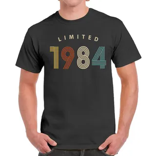 Limited Unique 1984 Birthday T-Shirt For Men Women – Dark Heather