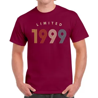 Limited Unique 1999 Birthday T-Shirt For Men Women – Maroon