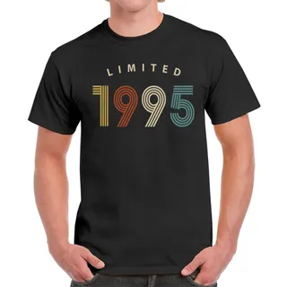 Limited Unique 1995 Birthday T-Shirt For Men Women – Black