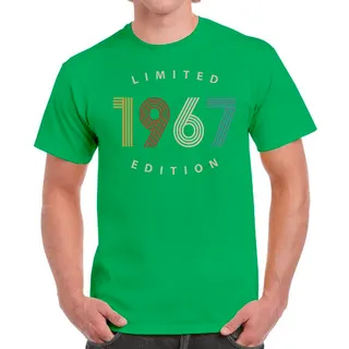 Limited Edition 1967 Birthday T-Shirt For Men Women – Irish Green