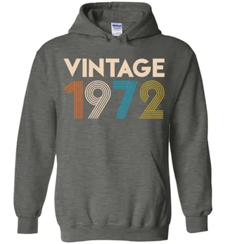 Vintage 1972 Limited Edition Hoodie – Dark Heather
