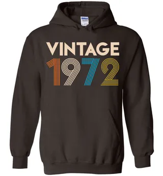 Vintage 1972 Limited Edition Hoodie – Dark Chocolate