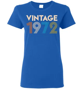 Vintage 1972 Limited Edition Ladies Short-Sleeve – Royal