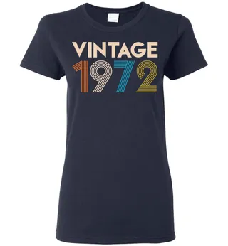 Vintage 1972 Limited Edition Ladies Short-Sleeve – Navy