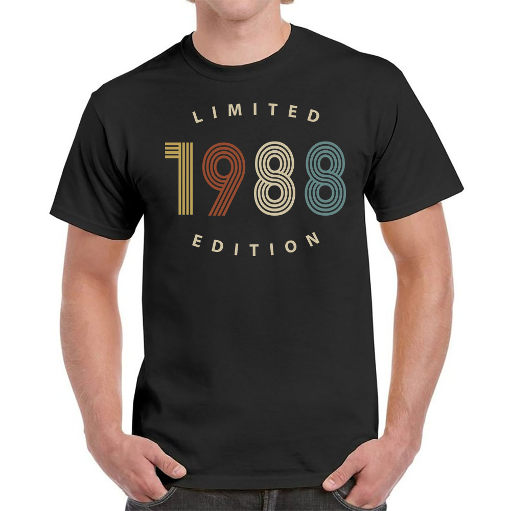 Limited Edition 1988 Birthday T-Shirt For Men Women - variant image 1