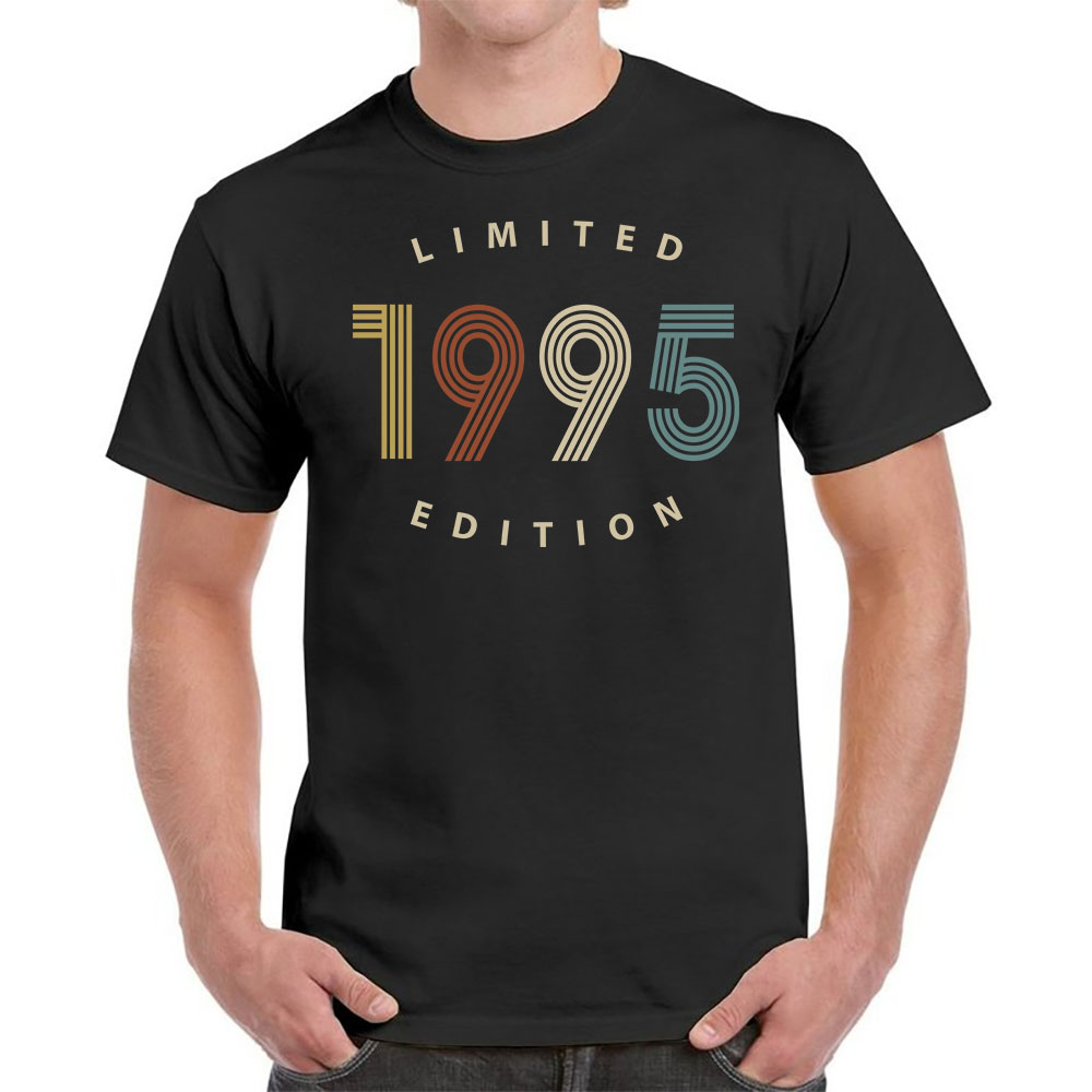 Limited Edition 1995 Birthday T-Shirt For Men Women - variant image 1