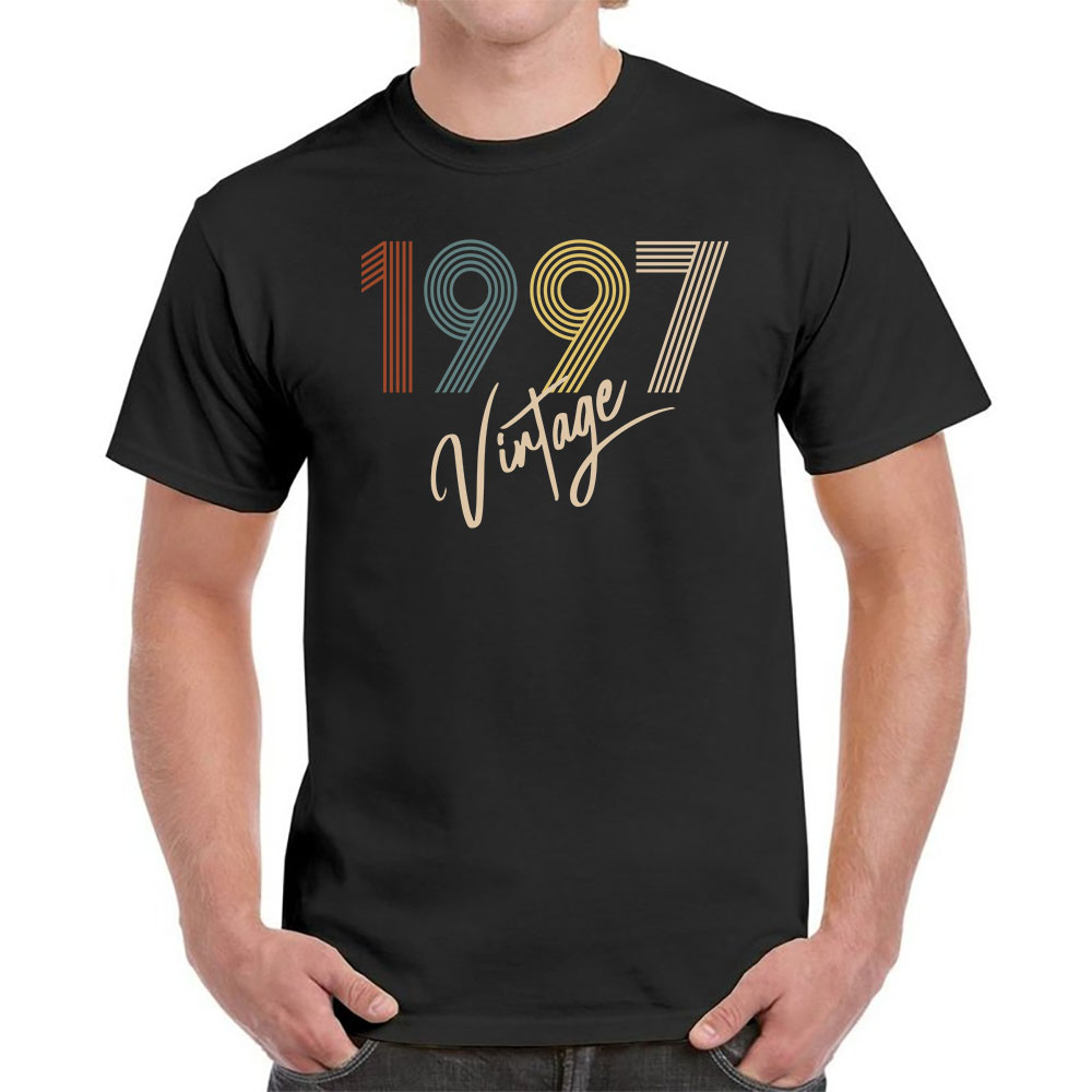 Limited Vintage 1997 Birthday T-Shirt For Men Women - variant image 1