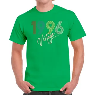 Limited Vintage 1996 Birthday T-Shirt For Men Women – Irish Green