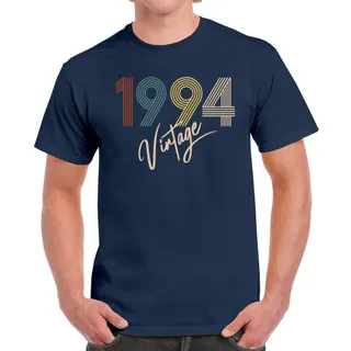 Limited Vintage 1994 Birthday T-Shirt For Men Women – Navy