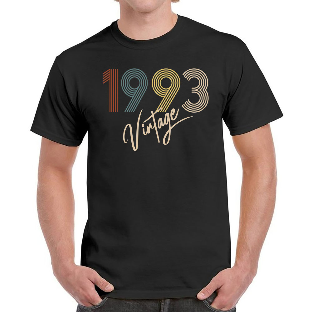 Limited Vintage 1993 Birthday T-Shirt For Men Women - variant image 1