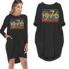 Birthday Outfits Vintage 1976 Aged To Perfection Pocket Dress - variant image 1