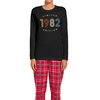Limited Edition 1982 Women's Pajamas Set – Red