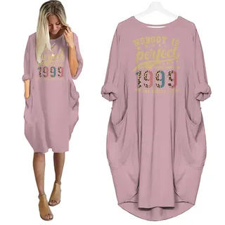 Nobody Is Perfect 1999 Birthday Nightgown – Pink