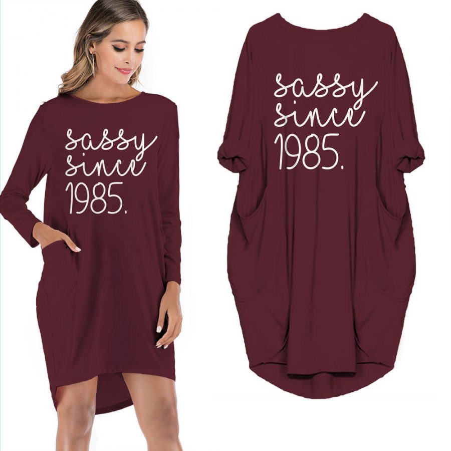 Sassy Since 1985 Limited Edition Pocket Dress - variant image 1