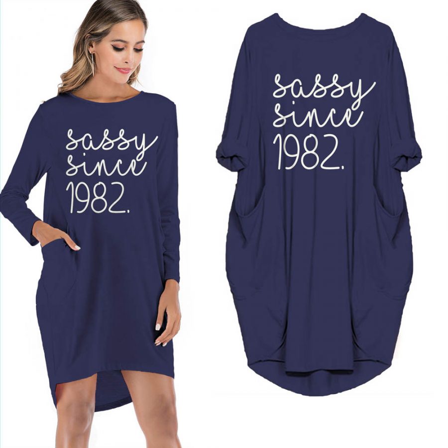 Sassy Since 1982 Limited Edition Pocket Dress - variant image 1