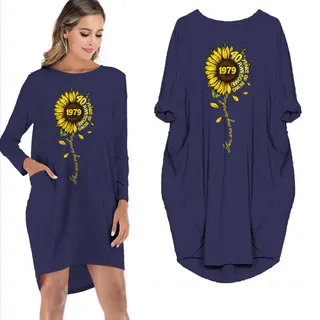 You're My Sunshine Limited Edition Pocket Dress – Blue