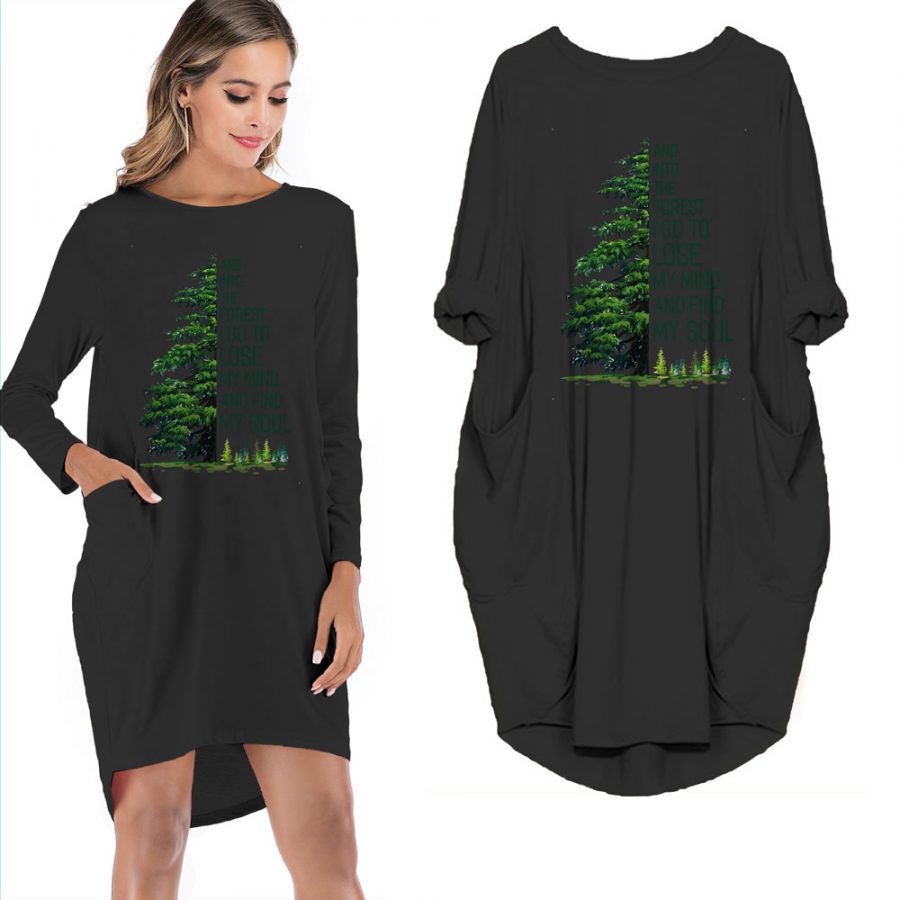 And Into The Forest I Go Limited Edition Pocket Dress - variant image 1