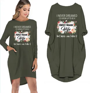 I Never Dreamed Limited Edition Pocket Dress – Green