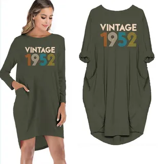 Vintage 1952 Limited Edition Pocket Dress – Green