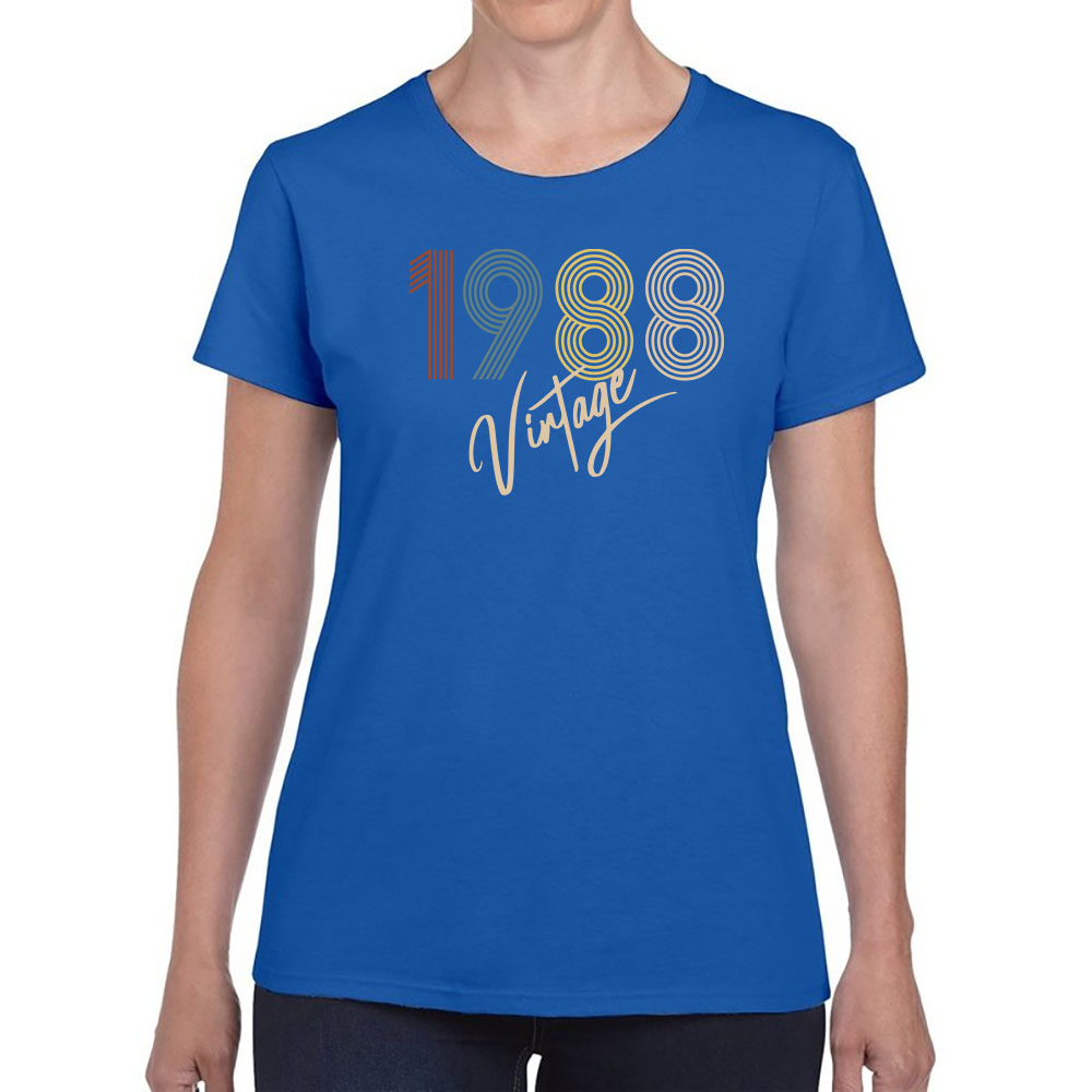 Limited Vintage 1988 Women's Birthday T-Shirt - variant image 1
