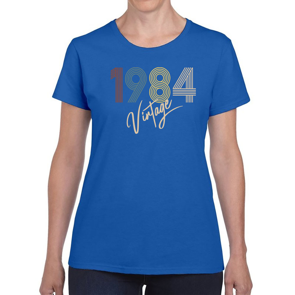 Limited Vintage 1984 Women's Birthday T-Shirt - variant image 1