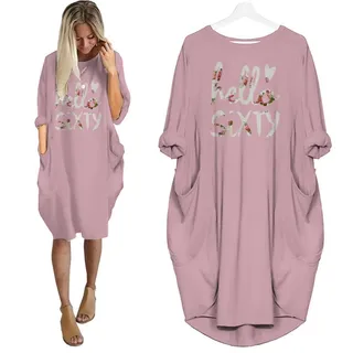 Hello Sixty Limited Edition Pocket Dress – Pink