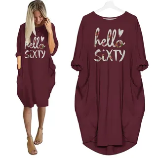 Hello Sixty Limited Edition Pocket Dress – Red