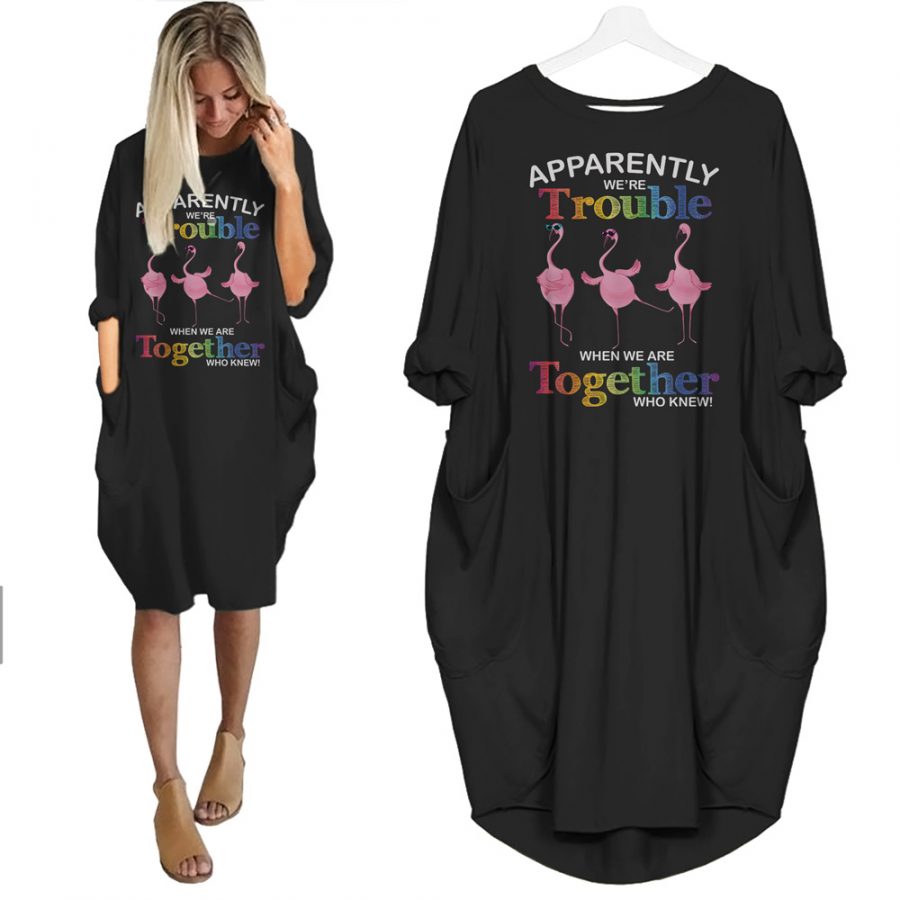 Apparently We're Trouble Limited Edition Pocket Dress - variant image 1