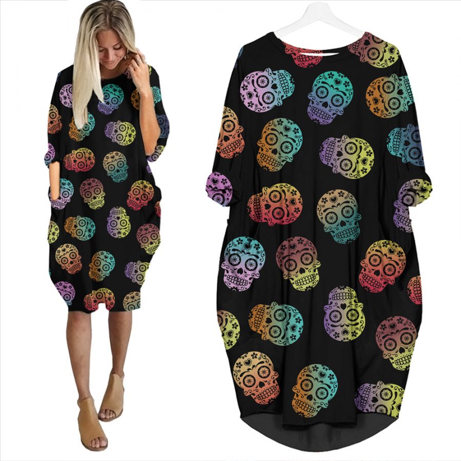 Sugar Skull 2 Limited Edition Pocket Dress - variant image 1