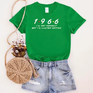 Not Perfect But Limited Edition 1966 Unique Birthday T-Shirt – Irish Green