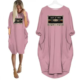 Best Of 1982 Limited Edition Pocket Dress – Pink