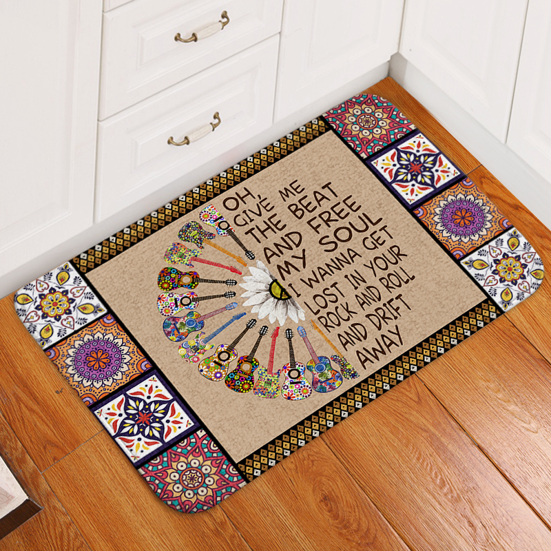 Oh Give Me The Beat Doormat - variant image 1