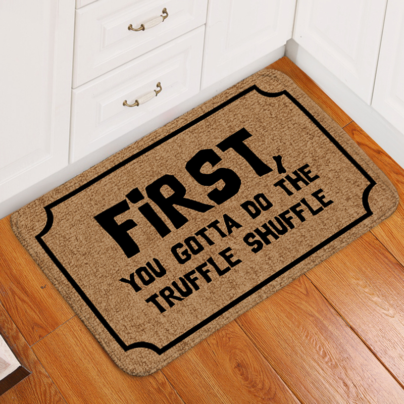 First You Gotta Do The Truffle Shuffle Doormat - variant image 1