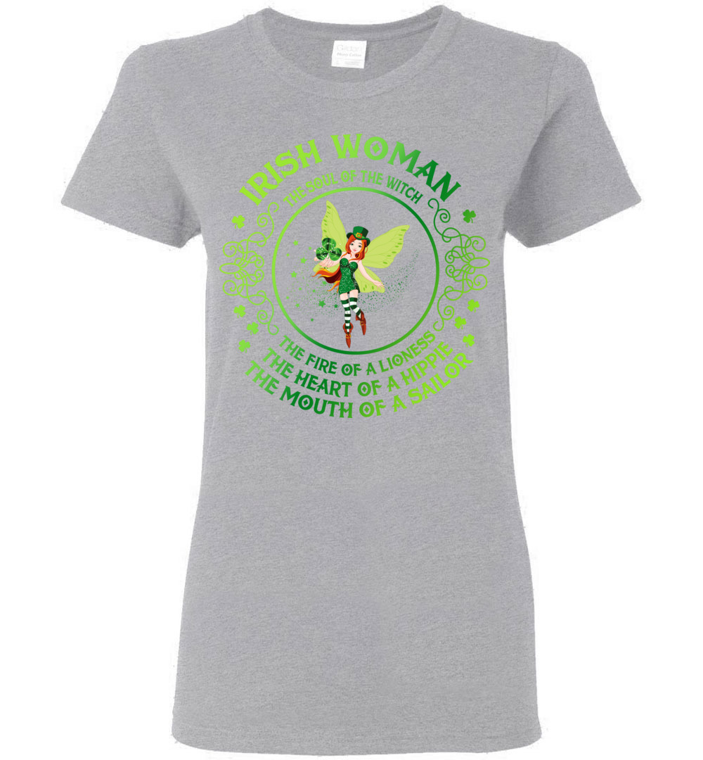 Irish Woman Ladies Short-Sleeve - variant image 1