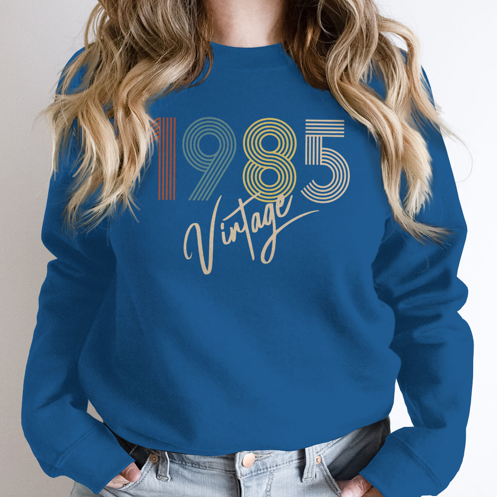 Limited Vintage 1985 Birthday Sweatshirt - variant image 1
