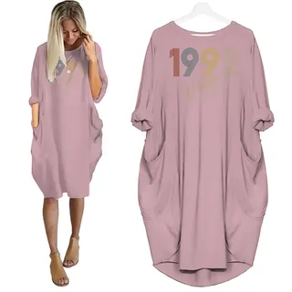 Limited Vintage Nightgown 1992 Birthday Pocket Dress – Pink