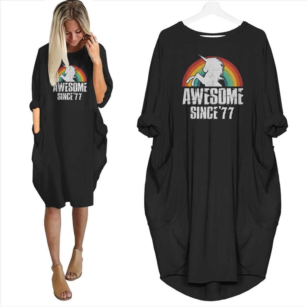 Awesome Since 1977 Limited Edition Pocket Dress - variant image 1