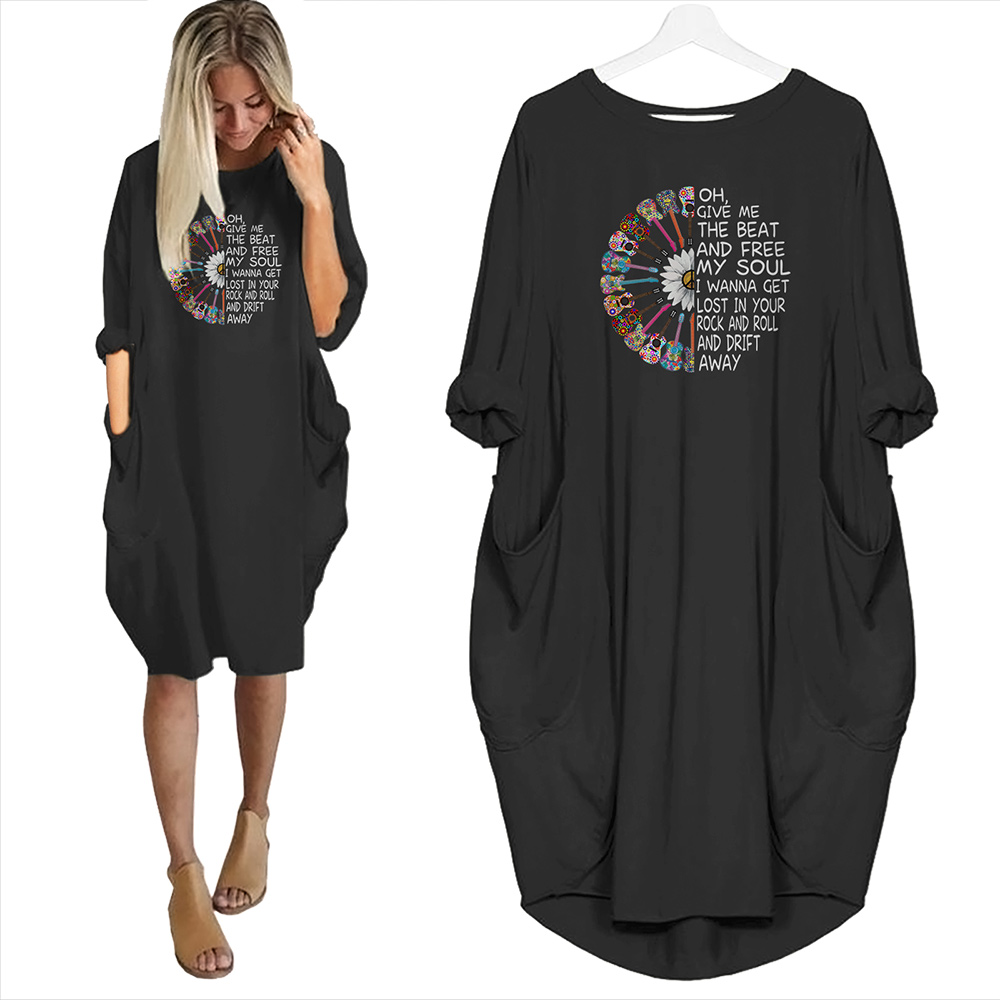 Oh Give Me the Beat And Free My Soul Limited Edition Pocket Dress - variant image 1