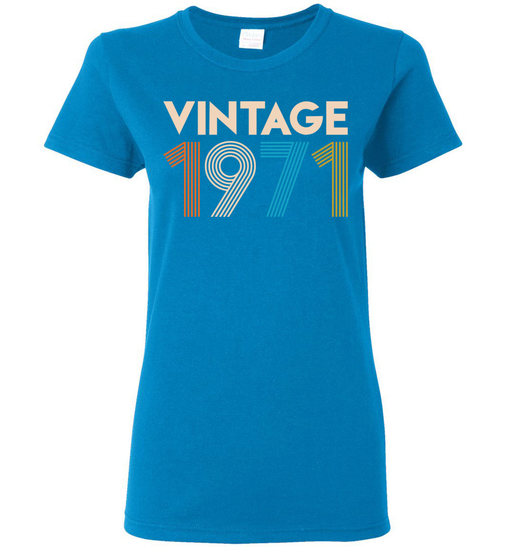 Vintage 1971 Limited Edition Ladies Short-Sleeve - variant image 1