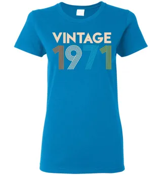 Vintage 1971 Limited Edition Ladies Short-Sleeve – Sapphire