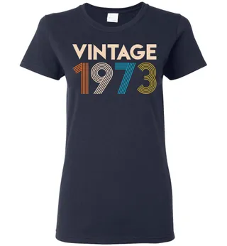 Vintage 1973 Limited Edition Ladies Short-Sleeve – Navy