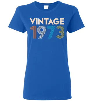 Vintage 1973 Limited Edition Ladies Short-Sleeve – Royal